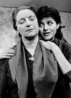 Ein Ausgangstag Fernsehfilm Deutschland 1957 Regie Wilhelm Semmelroth Darsteller Ida Ehre Her-stock-foto