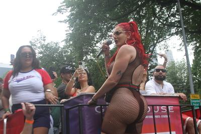 Famous people at 2025 puerto rican day parade in new york.-stock-photo