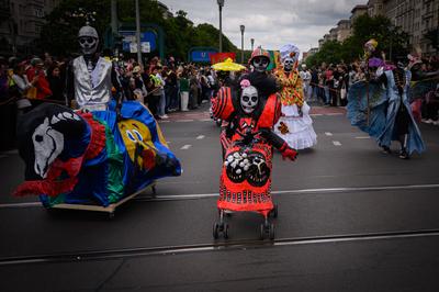 Berlin, Eindr?cke vom Karneval der Kulturen-stock-photo