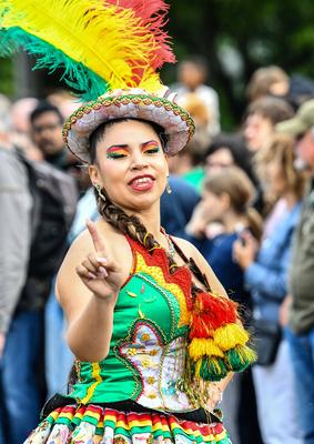 Entertaiment, Karneval der Kulturen-stock-foto
