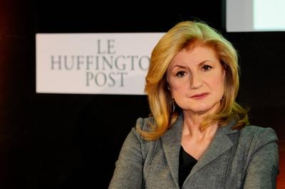 Arianna Huffington fondatrice de la version americaine de l Huffington Post Internet : Lancement Huffington Post - 23.0-stock-photo
