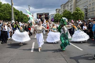 Karneval der Kulturen in Berlin-stock-photo