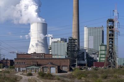 Kraftwerk Walsum-stock-foto