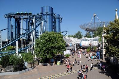Rust Ortenaukreis 30 6 2015 40 Jahre Europa Park Rust Tour durch den hochsommerlichen Europa Pa-stock-photo