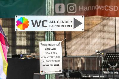 Nie wieder still - Nie wieder unsichtbar! CSD.Hannover 2025-stock-foto
