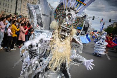 Berlin, Eindr?cke vom Karneval der Kulturen-stock-photo
