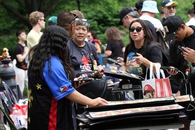 Pokemon go fest 2025 at central park-nyc.-stock-foto