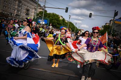 Berlin, Eindr?cke vom Karneval der Kulturen-stock-photo