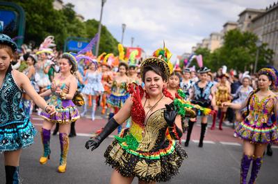 Berlin, Eindr?cke vom Karneval der Kulturen-stock-photo