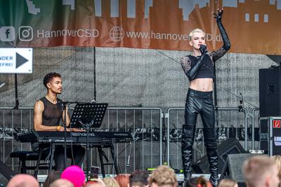 Nie wieder still - Nie wieder unsichtbar! CSD.Hannover 2025-stock-foto