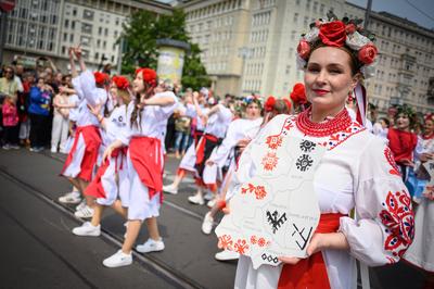Berlin, Eindr?cke vom Karneval der Kulturen-stock-photo