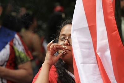 2025 puerto rican day parade in new york.-stock-photo