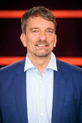 MDR Riverboat Autor Bastian Sick anl??lich der Aufzeichnung der MDR Talkshow Riverboat am 22 0-stock-foto