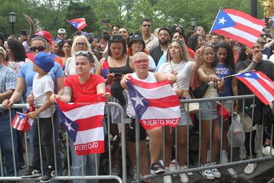 2025 puerto rican day parade in new york.-stock-photo