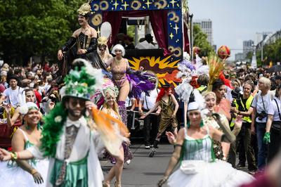 Karneval der Kulturen in Berlin-stock-photo