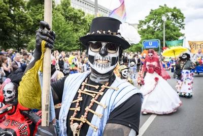 Karneval der Kulturen in Berlin-stock-photo