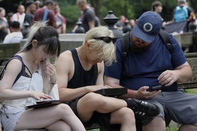 Pokemon go fest 2025 at central park-nyc.-stock-foto