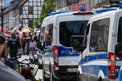 07.06.2025 In Wernigerode im Landkreis Harz in Sachsen-Anhalt fand der Christopher Street Day 2025 (CSD) statt. Unter de-stock-photo