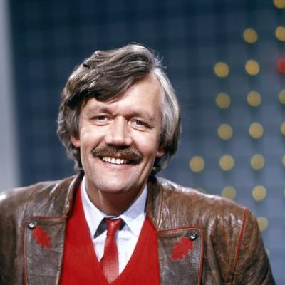 Der deutsche Schauspieler und Moderator Carlo von Tiedemann Deutschland 1980er Jahre German actor-stock-foto