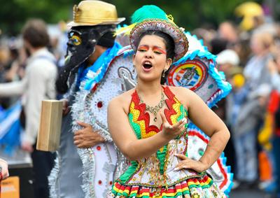 Entertaiment, Karneval der Kulturen-stock-foto