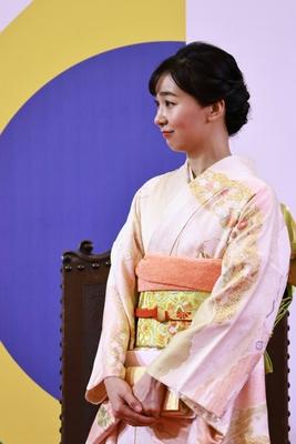 Homage with the Order of Ipiranga to the Imperial Highness of Japan, Princess Kako at the Bandeirantes Palace in Sao Paulo-stock-photo