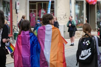 07.06.2025 In Wernigerode im Landkreis Harz in Sachsen-Anhalt fand der Christopher Street Day 2025 (CSD) statt. Unter de-stock-photo