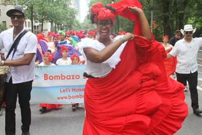 2025 puerto rican day parade in new york.-stock-photo