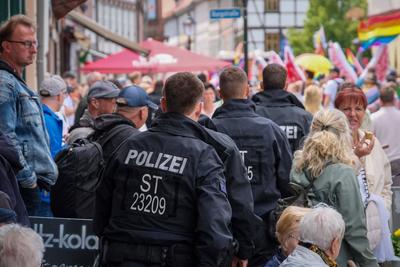 07.06.2025 In Wernigerode im Landkreis Harz in Sachsen-Anhalt fand der Christopher Street Day 2025 (CSD) statt. Unter de-stock-foto