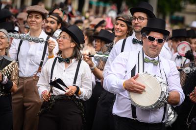 Berlin, Eindr?cke vom Karneval der Kulturen-stock-photo