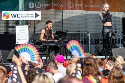 Nie wieder still - Nie wieder unsichtbar! CSD.Hannover 2025-stock-foto