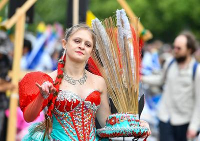 Entertaiment, Karneval der Kulturen-stock-foto