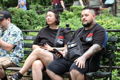 Pokemon go fest 2025 at central park-nyc.-stock-foto
