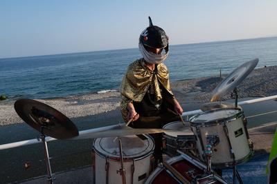 Blue March protest during UN Ocean Conference in Nice-stock-foto