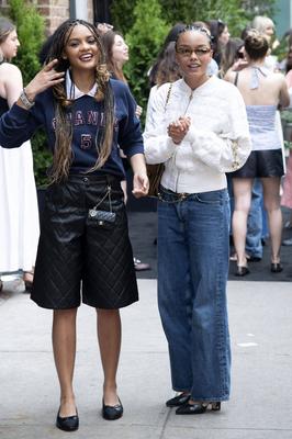 Celeste O'Connor, Whitney Peak-stock-foto