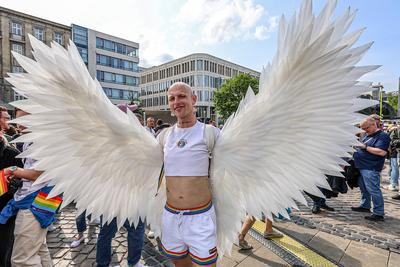 Nie wieder still - Nie wieder unsichtbar! CSD.Hannover 2025-stock-photo