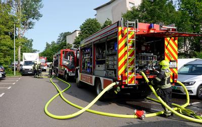 Wohnungsbrand-stock-foto