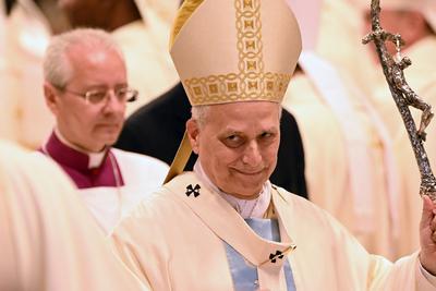 ITALY - POPE LEO XIV   PRESIDES OVER HOLY MASS ON THE OCCASION OF THE JUBILEE OF THE HOLY SEE IN SAINT PETER'S BASILICA  AT  THE  VATICAN - 2025/6/9-stock-foto