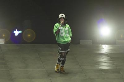 Entertainment Bilder des Tages SÃO PAULO, SP - 24.03.2023: LOLLAPALOOZA BRAZIL 2023 - American singer Billie Eilish Pira-stock-foto