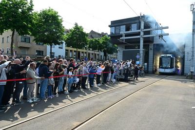 Saarbahn-stock-foto