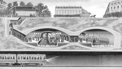 Metropolitan Railway Station, Exposition Universelle, World Fair, 1900, Paris Metropolitan Railway Station, Exposition U-stock-photo