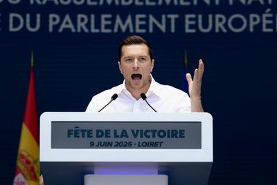 Meeting of the group Patriots for Europe-stock-photo