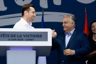Meeting of the group Patriots for Europe-stock-photo