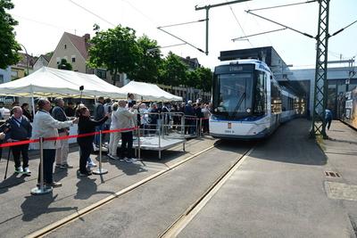 Saarbahn-stock-foto