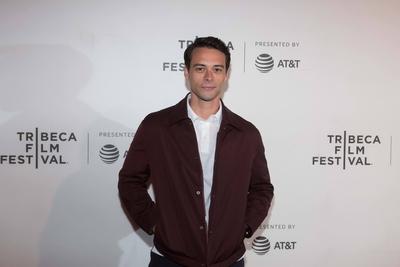 NEW YORK NEW YORK APRIL 27 Adam Long attends the premiere of ?The Kill Team? during the 2019 Tr-stock-foto