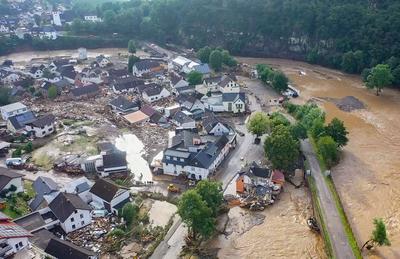 News Bilder des Tages 15.07.2021 , Rheinland-Pfalz , Eifel , Verw?stungen durch das Hochwasser der Ahr in dem Eifel-Ort-stock-foto