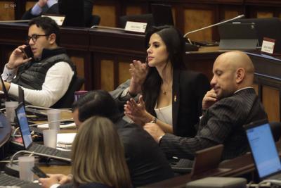 SESION ASAMBLEA LEY DERECHOS ANIMALES-stock-foto