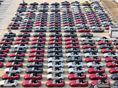 Chinese-made Vehicles Export Growth-stock-foto