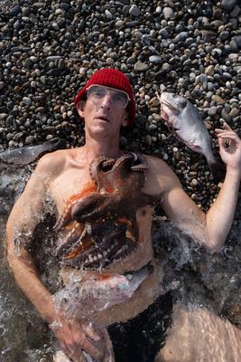 Jacques Cousteau Tribute during UNOC in Nice-stock-foto