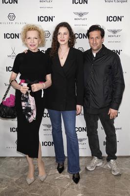 Sunnyi Melles, Leonille Wittgenstein, David Hadda-stock-foto