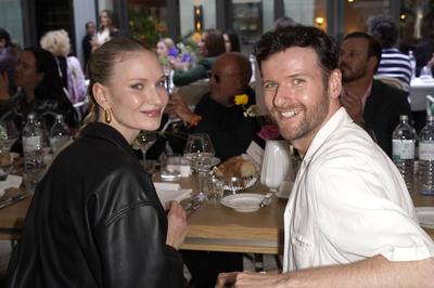 Carolin Niemczyk, Daniel Grunenberg (Glasperlenspiel)-stock-foto